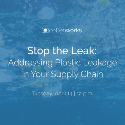 Stop the Leak: Addressing Plastic Leakage in Your Supply Chain | Tuesday, April 14 at 12 p.m.